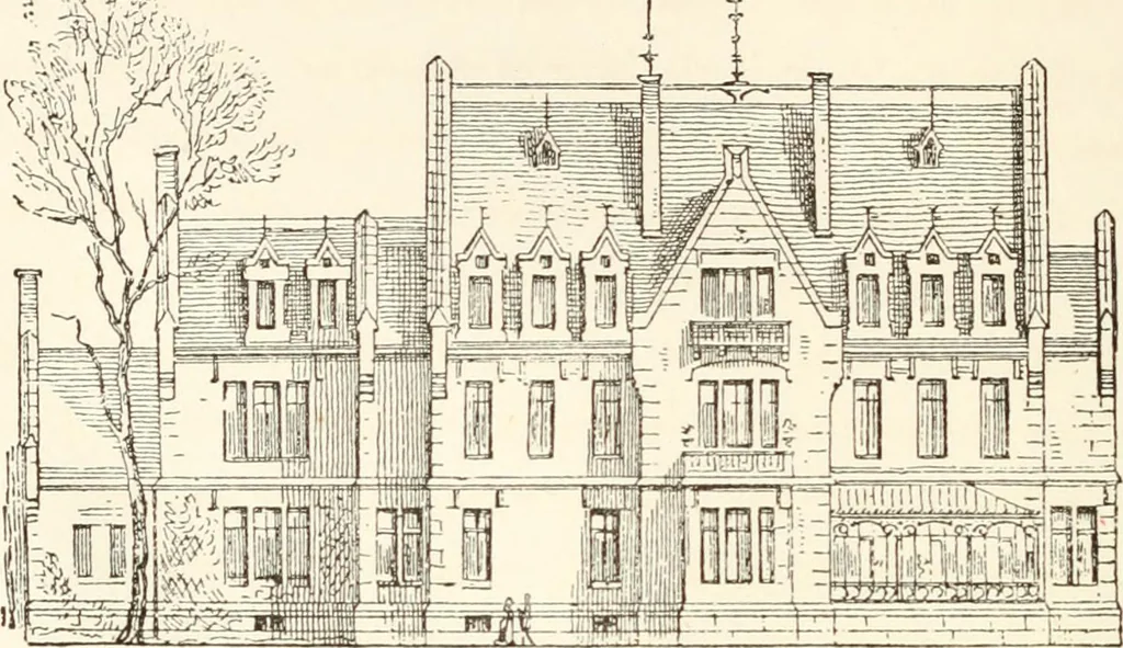 An illustration from The story of a house, 1874, leaf 127