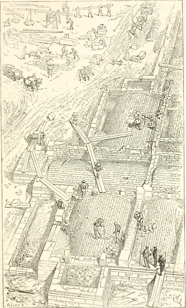 An illustration from The story of a house, 1874, leaf 164