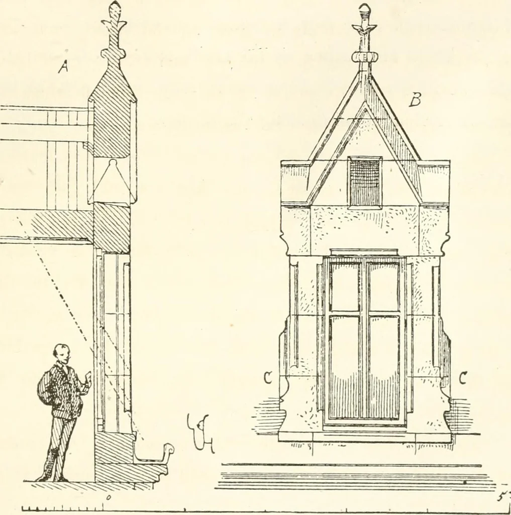 An illustration from The story of a house, 1874, leaf 260