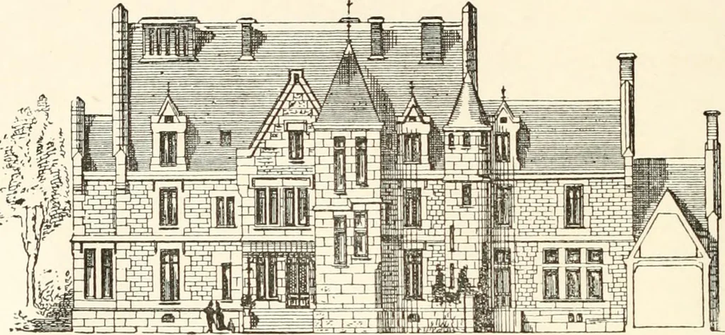 An illustration from The story of a house, 1874, leaf 61