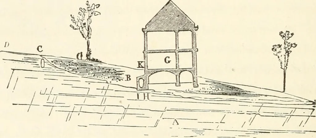An illustration from The story of a house, 1874, leaf 75