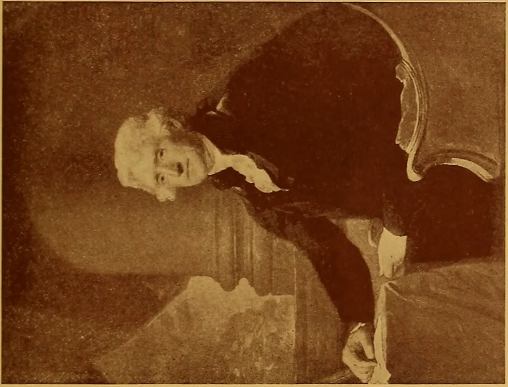 An illustration from The story of old glory, 1776-1918, Washington to Wilson, fighting for democracy and the God given liberties of a wide open sea, determined to destroy autocracy, that all humanity may live and be free, 1918, leaf 8