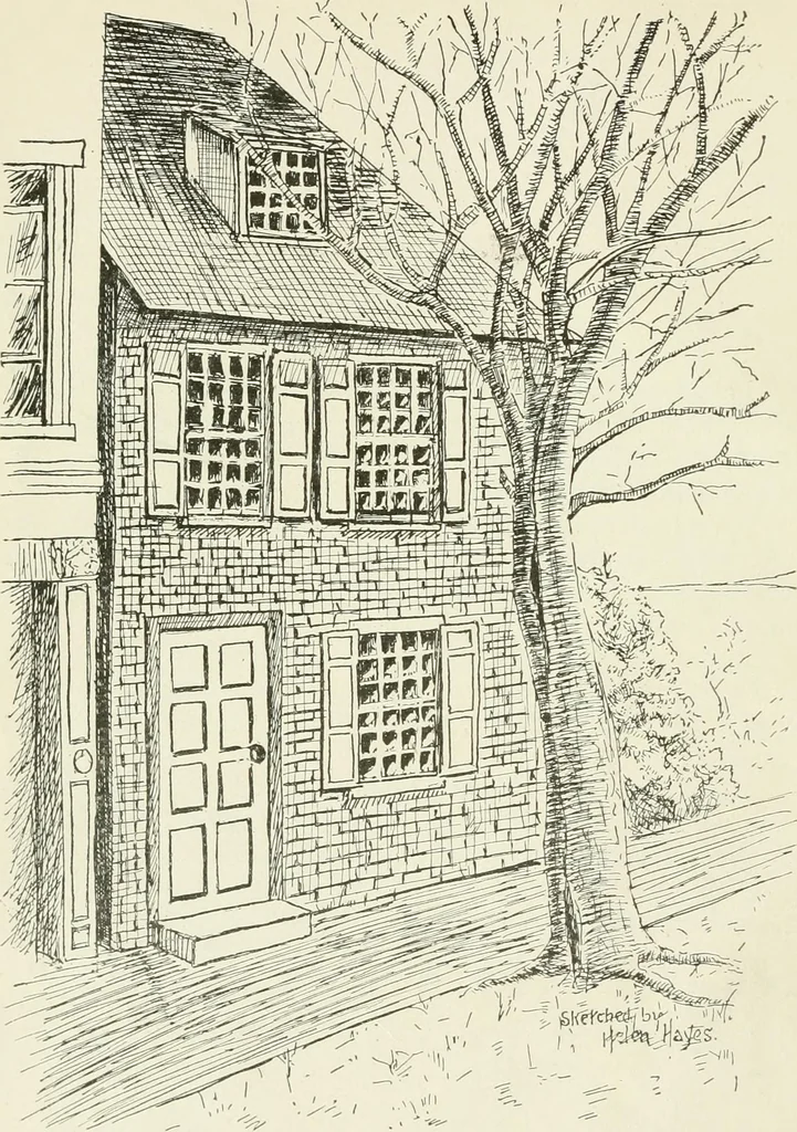 An illustration from The story of our flag, colonial and national, with historical sketch of the Quakeress Betsy Ross, 1898, leaf 9