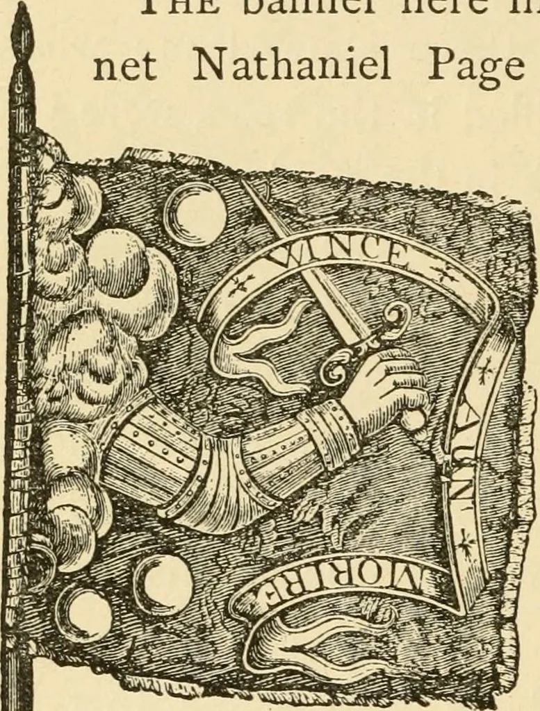 An illustration from The story of Patriots' day, Lexington and Concord, April 19, 1775, with poems brought out on the first observation of the anniversary holiday, 1895, leaf 119