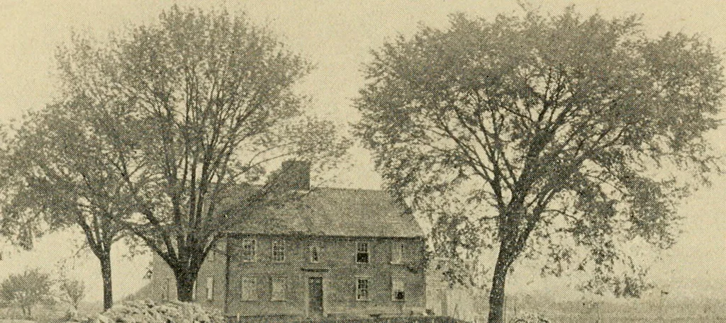 An illustration from The story of Patriots' day, Lexington and Concord, April 19, 1775, with poems brought out on the first observation of the anniversary holiday, 1895, leaf 70