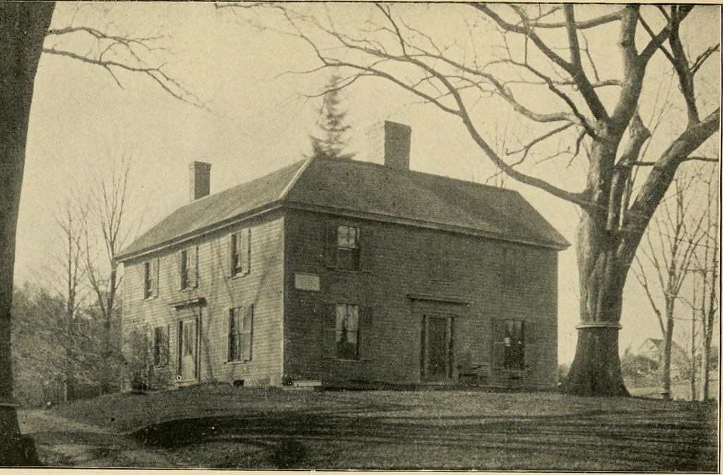 An illustration from The story of Patriots' day, Lexington and Concord, April 19, 1775, with poems brought out on the first observation of the anniversary holiday, 1895, leaf 80