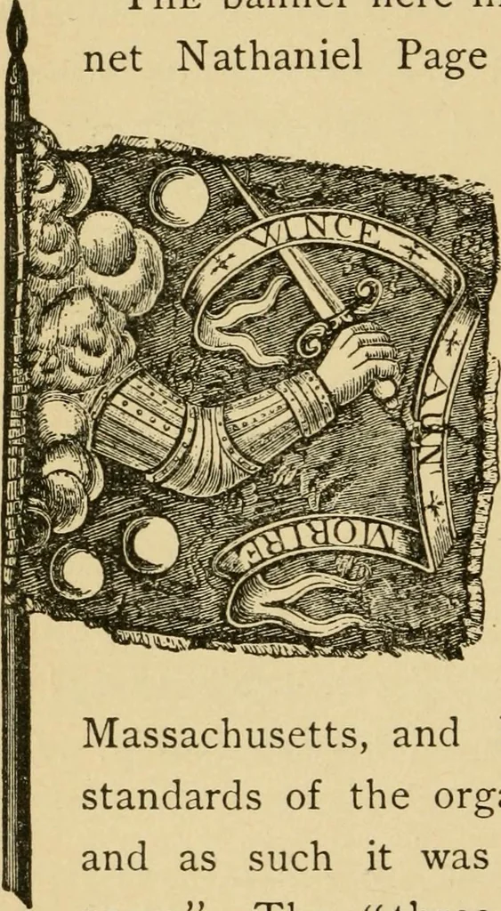 An illustration from The story of Patriots' day, Lexington and Concord, April 19, 1775;, 1895, leaf 119