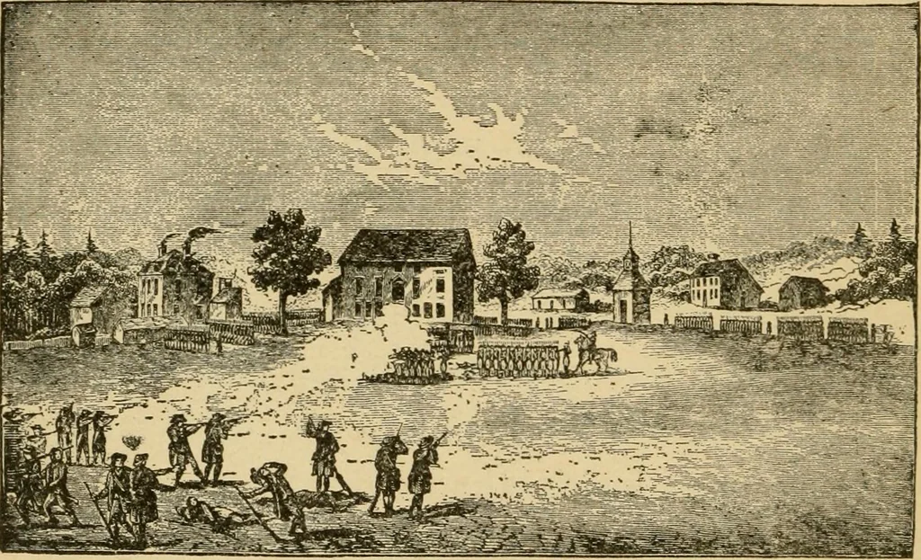 An illustration from The story of Patriots' day, Lexington and Concord, April 19, 1775;, 1895, leaf 49