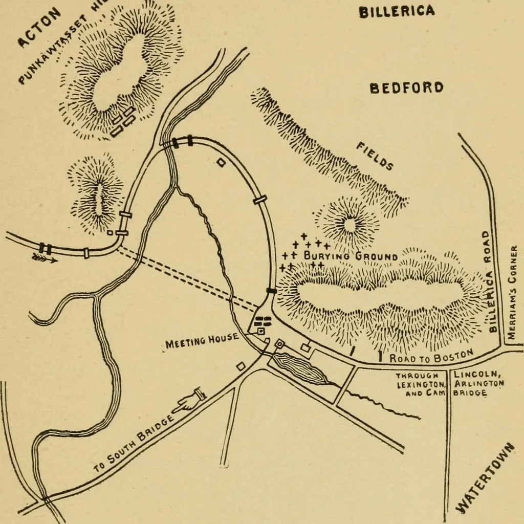 An illustration from The story of Patriots' day, Lexington and Concord, April 19, 1775;, 1895, leaf 54