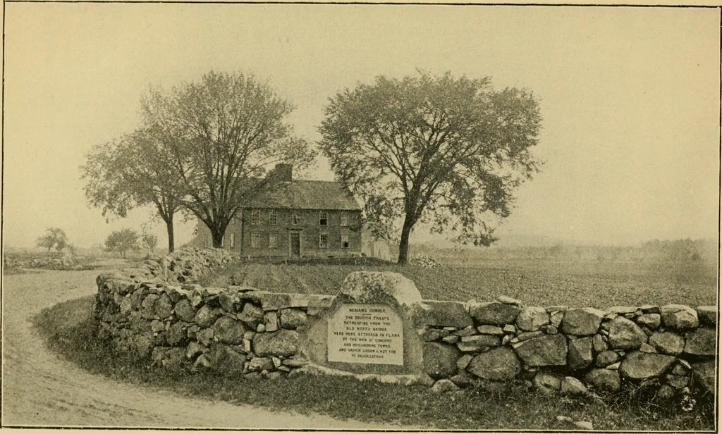 An illustration from The story of Patriots' day, Lexington and Concord, April 19, 1775;, 1895, leaf 70
