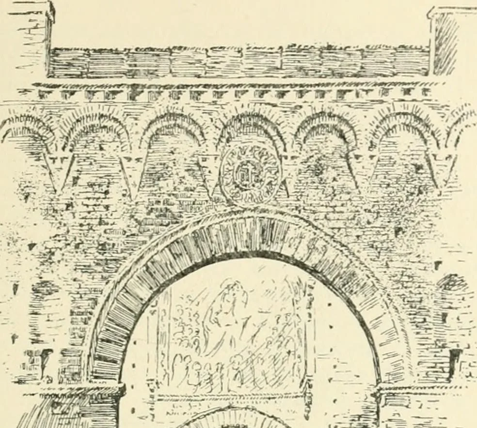 An illustration from The story of Siena and San Gimignano, 1902, leaf 124