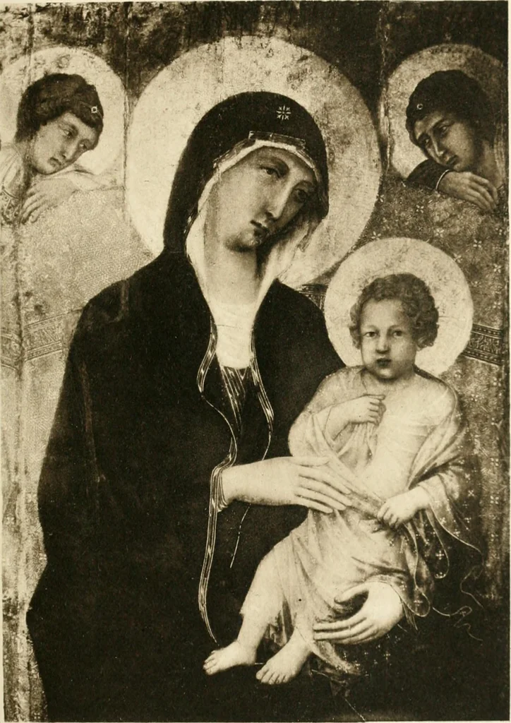 An illustration from The story of Siena and San Gimignano, 1902, leaf 146