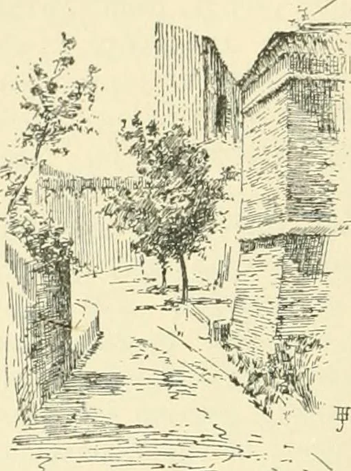 An illustration from The story of Siena and San Gimignano, 1902, leaf 151