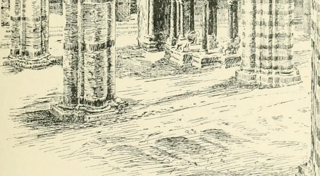 An illustration from The story of Siena and San Gimignano, 1902, leaf 198