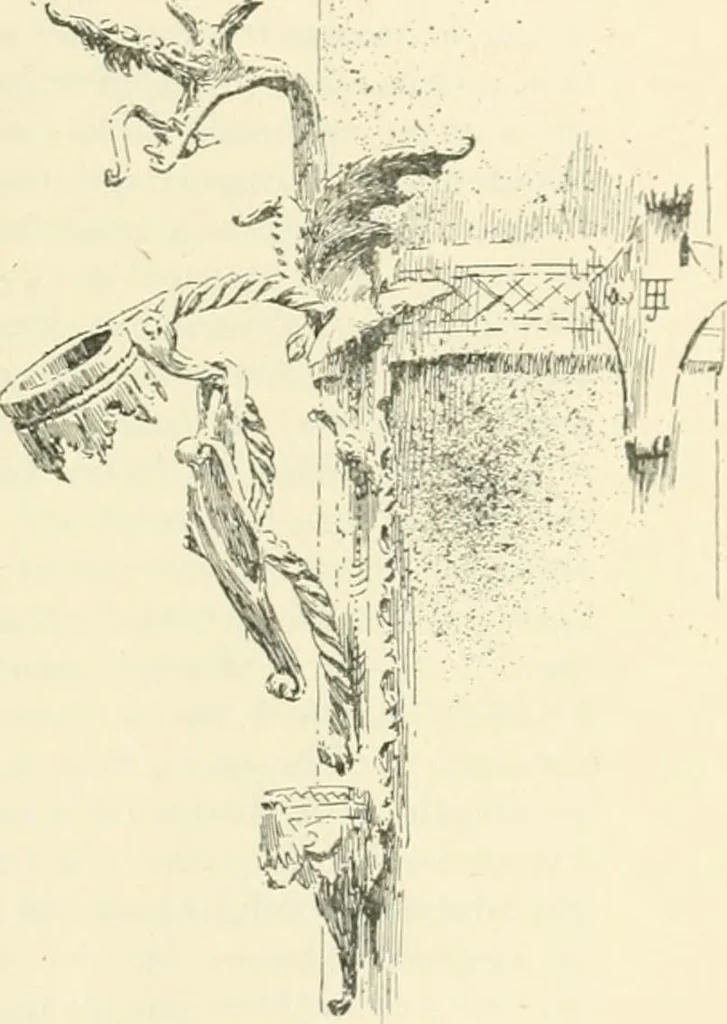 An illustration from The story of Siena and San Gimignano, 1902, leaf 258