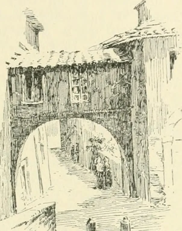 An illustration from The story of Siena and San Gimignano, 1902, leaf 308