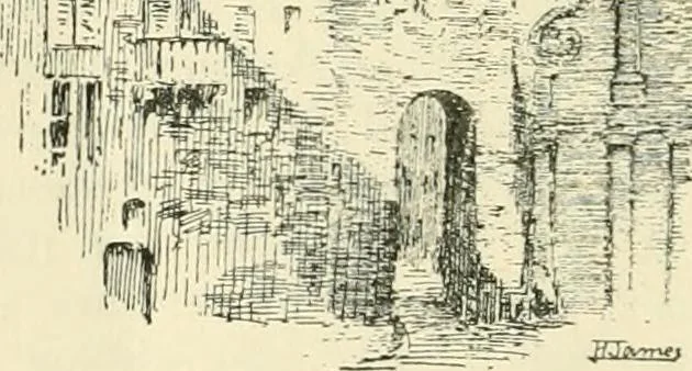 An illustration from The story of Siena and San Gimignano, 1902, leaf 337
