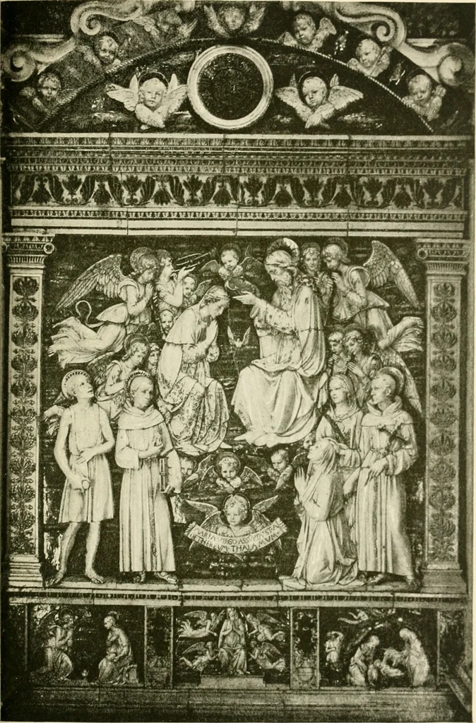An illustration from The story of Siena and San Gimignano, 1902, leaf 346