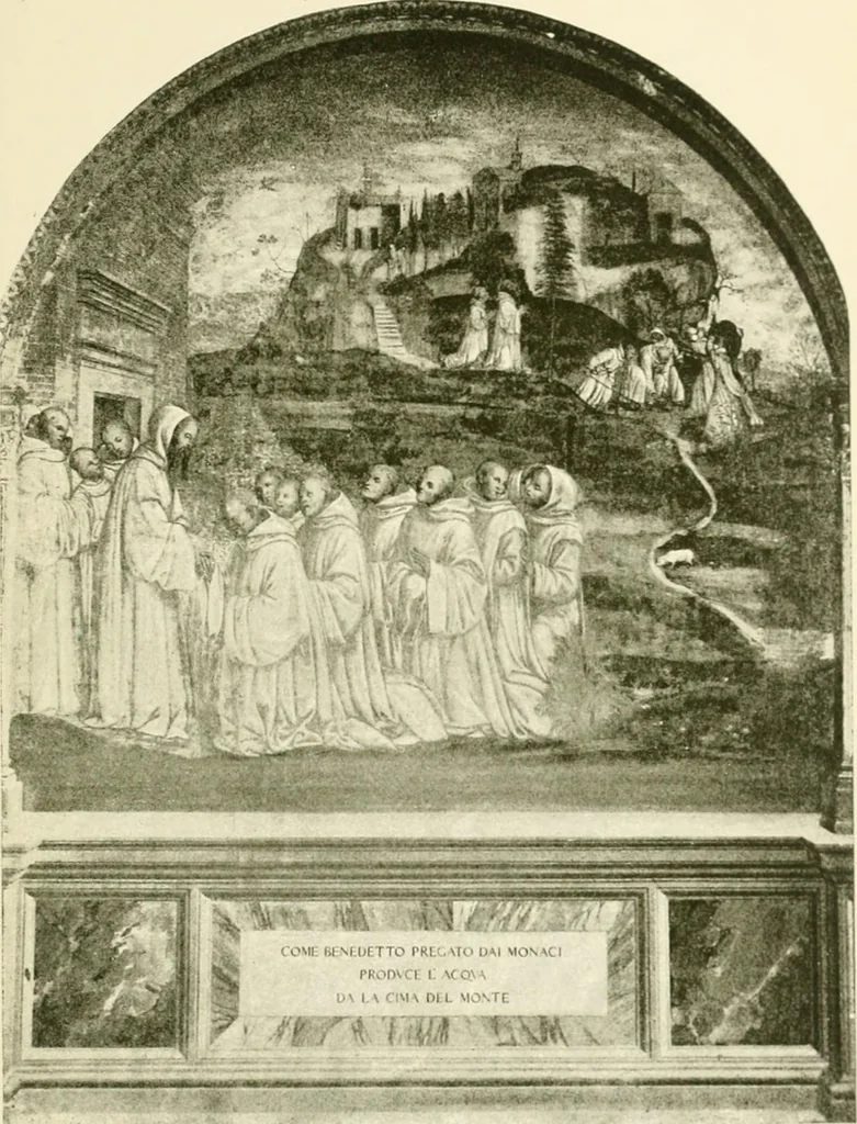 An illustration from The story of Siena and San Gimignano, 1902, leaf 358