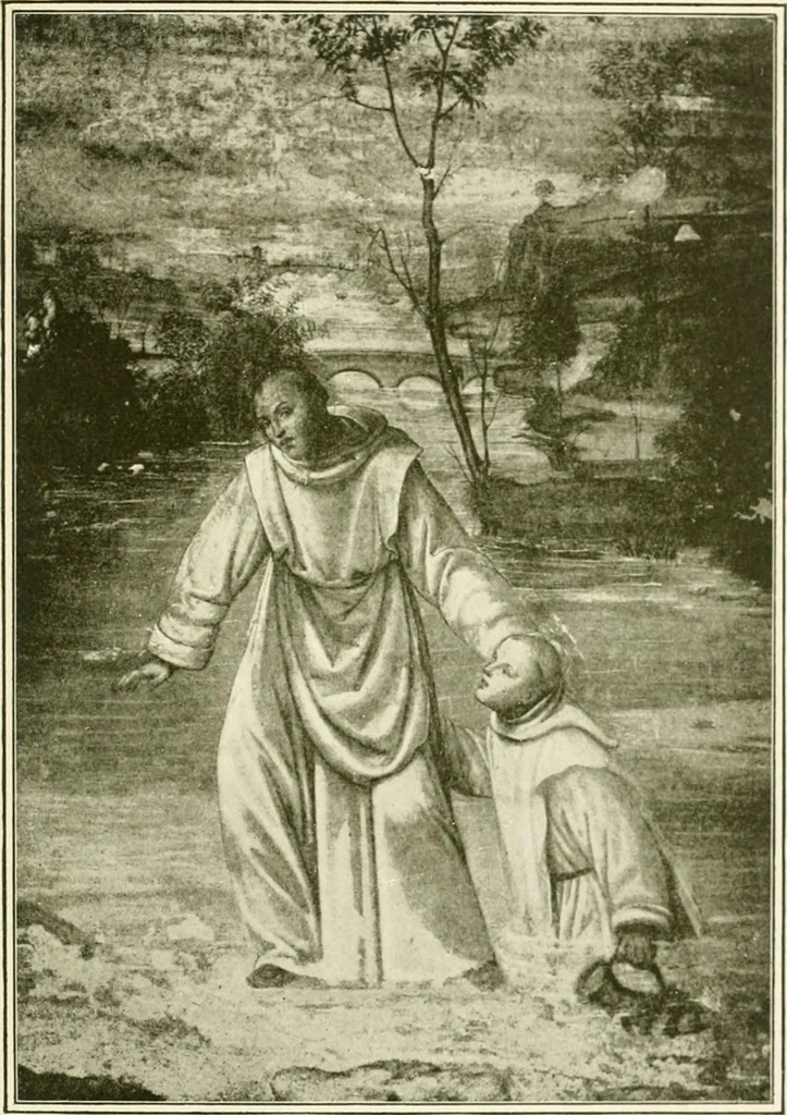 An illustration from The story of Siena and San Gimignano, 1902, leaf 366