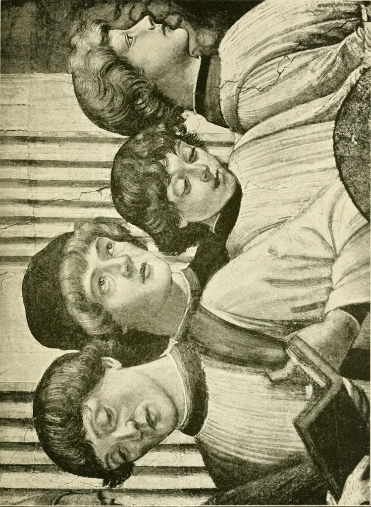 An illustration from The story of Siena and San Gimignano, 1902, leaf 408