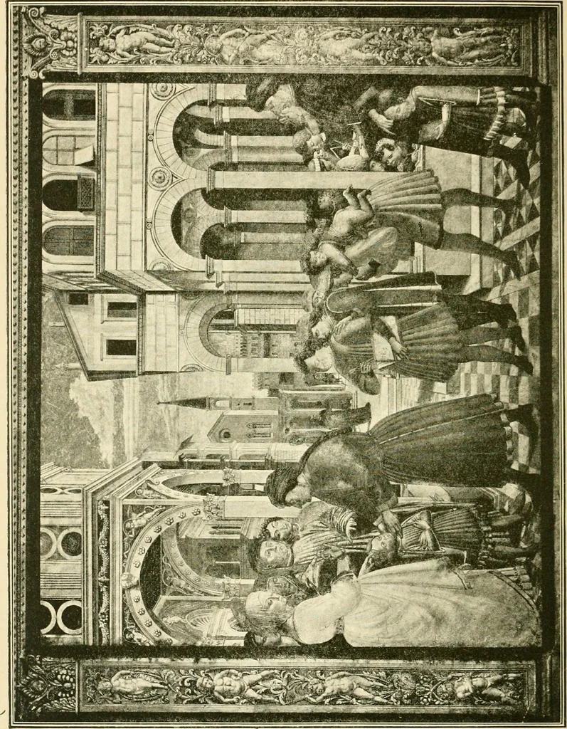An illustration from The story of Siena and San Gimignano, 1902, leaf 417