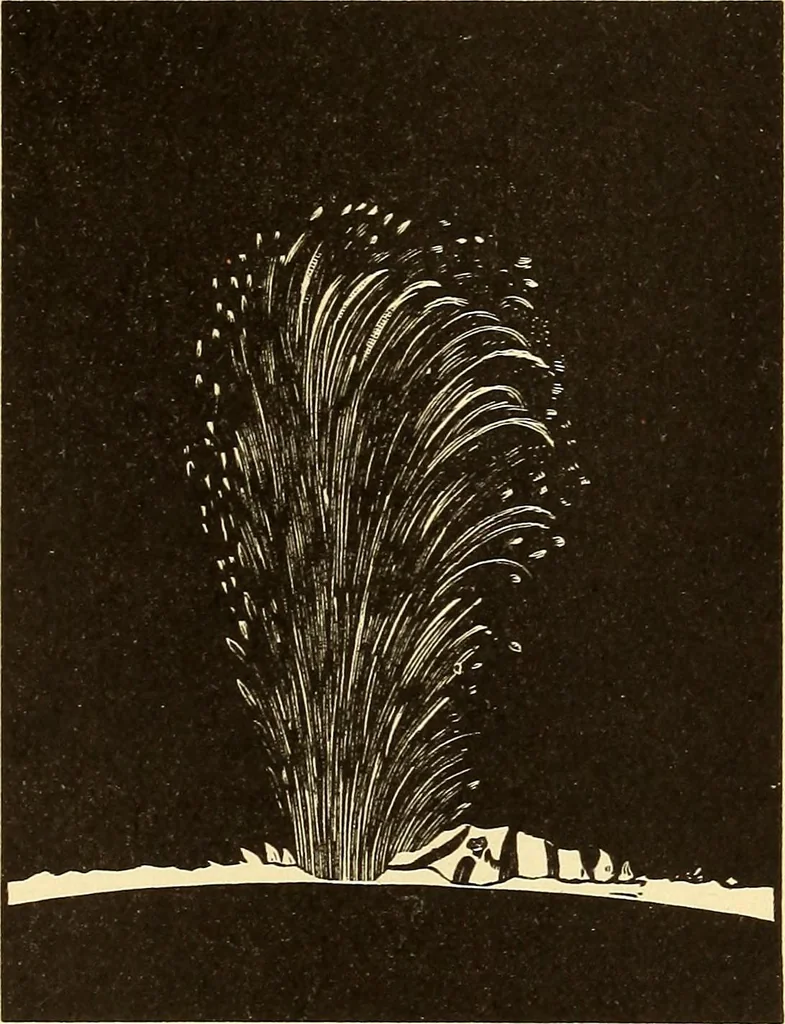 An illustration from The story of the sun, moon, and stars, 1898, leaf 148