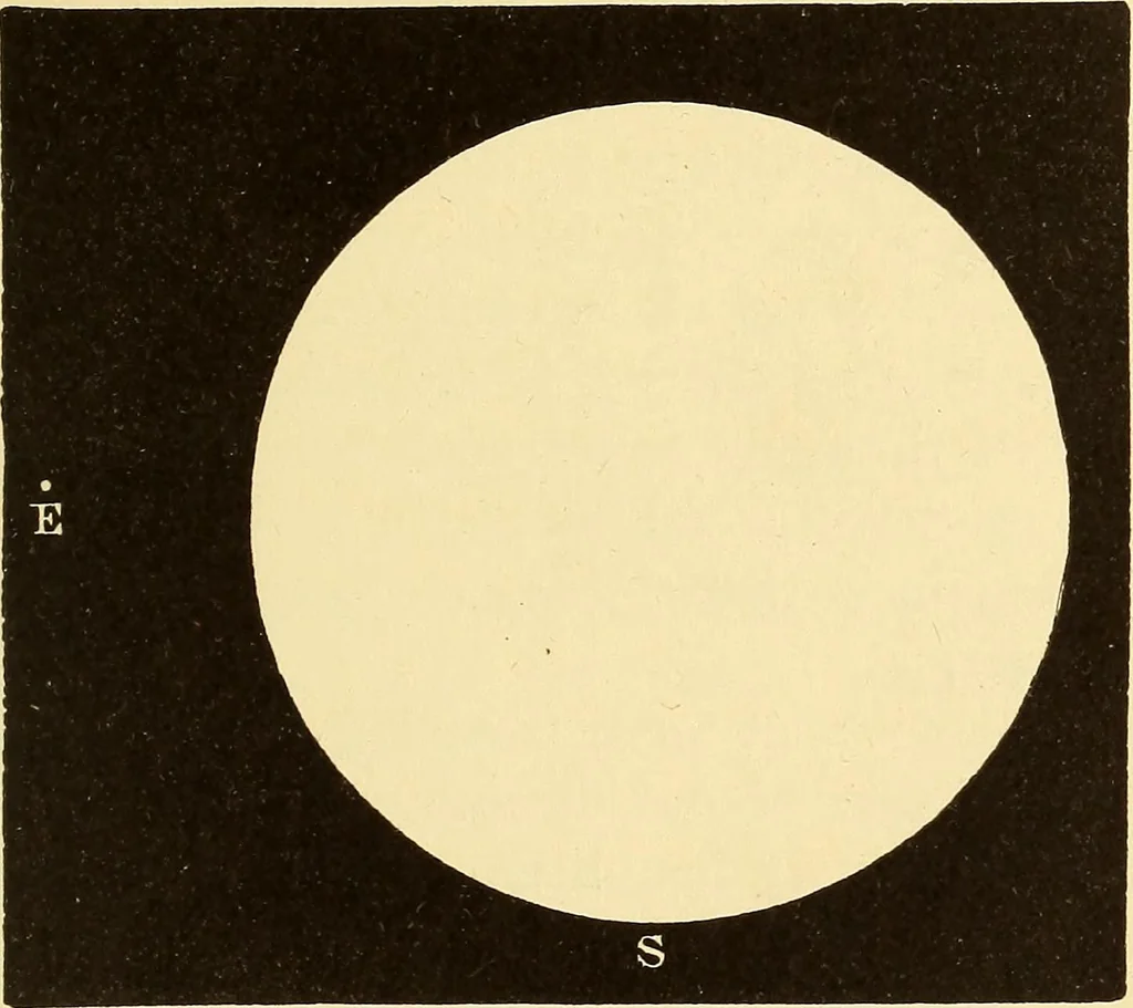 An illustration from The story of the sun, moon, and stars, 1898, leaf 160