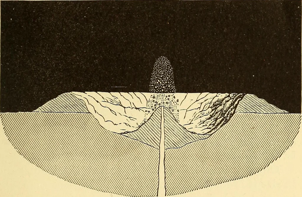 An illustration from The story of the sun, moon, and stars, 1898, leaf 178
