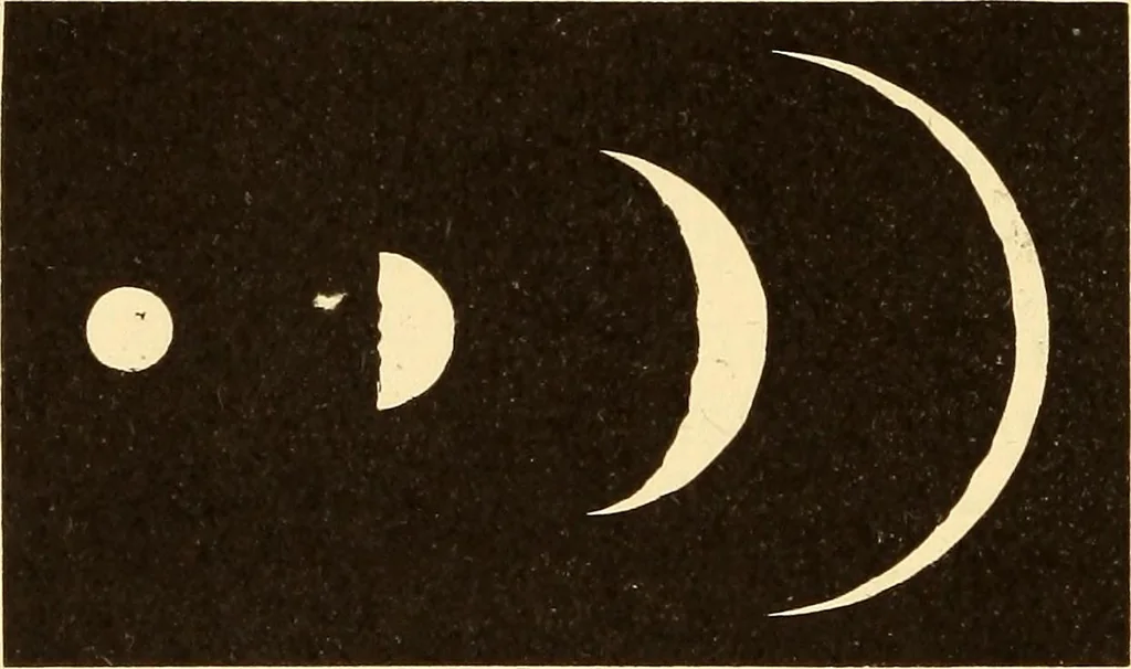 An illustration from The story of the sun, moon, and stars, 1898, leaf 191