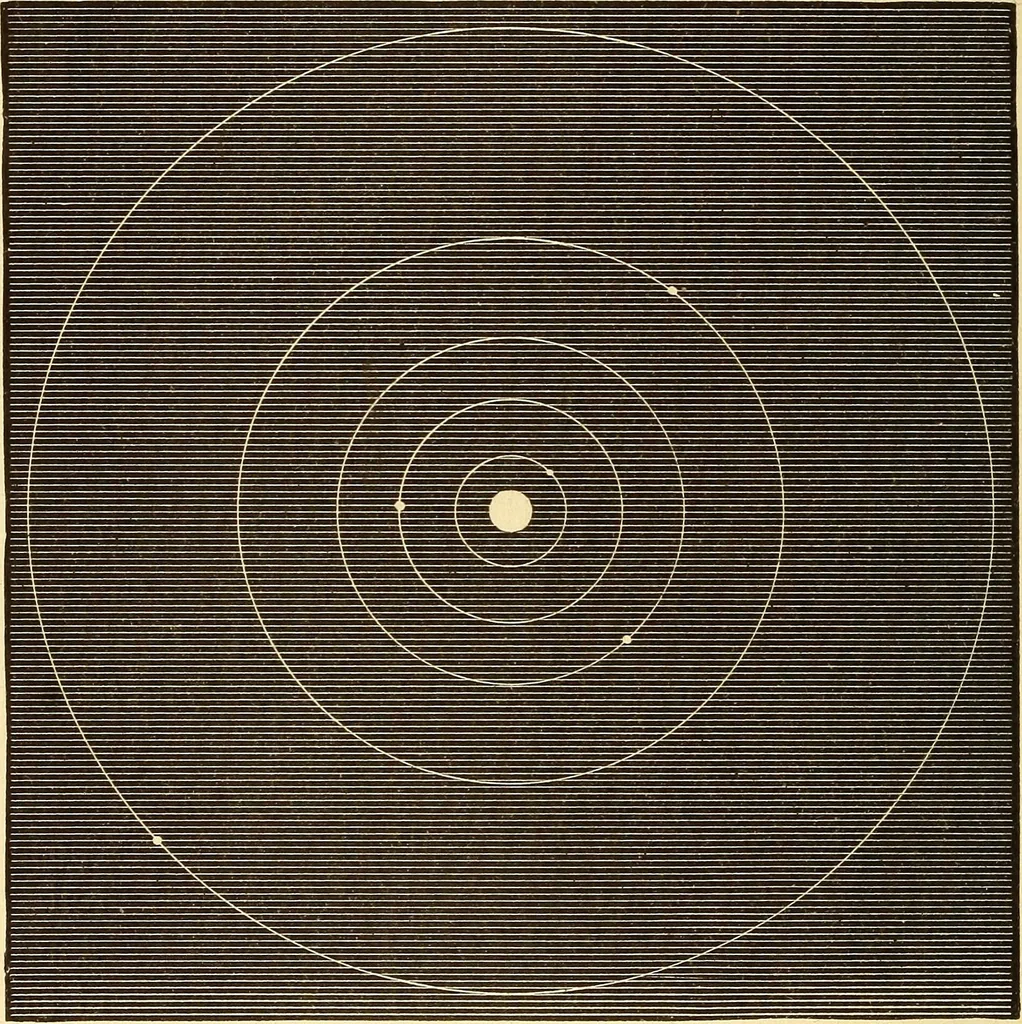 An illustration from The story of the sun, moon, and stars, 1898, leaf 213