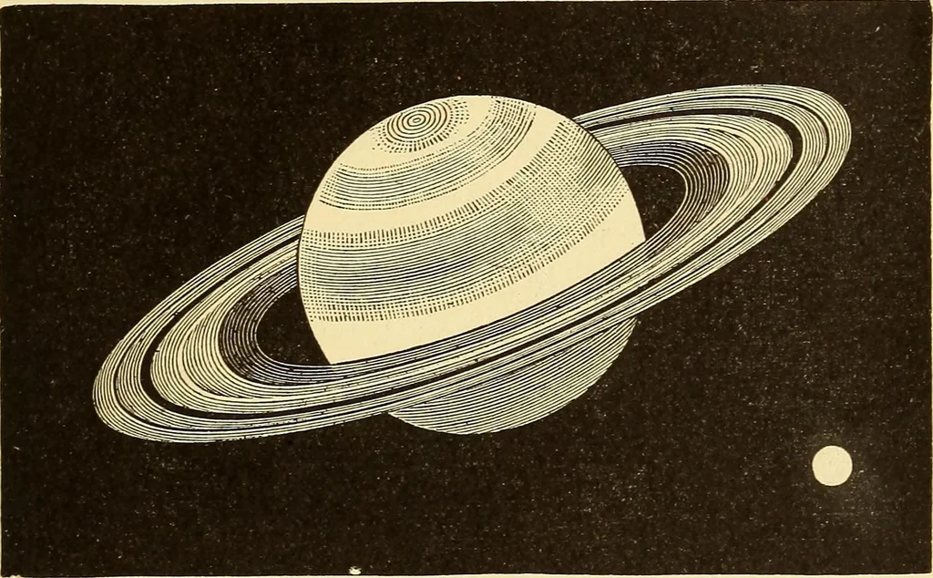 An illustration from The story of the sun, moon, and stars, 1898, leaf 220