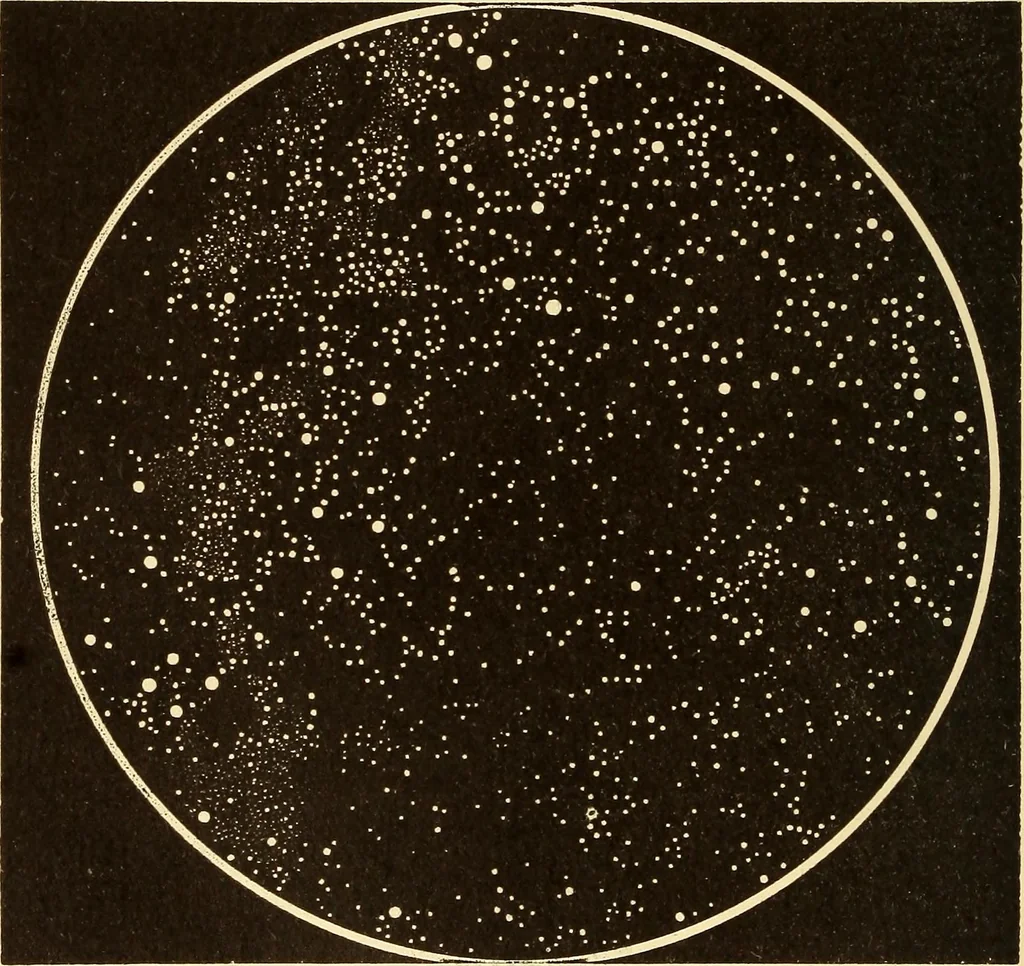 An illustration from The story of the sun, moon, and stars, 1898, leaf 275