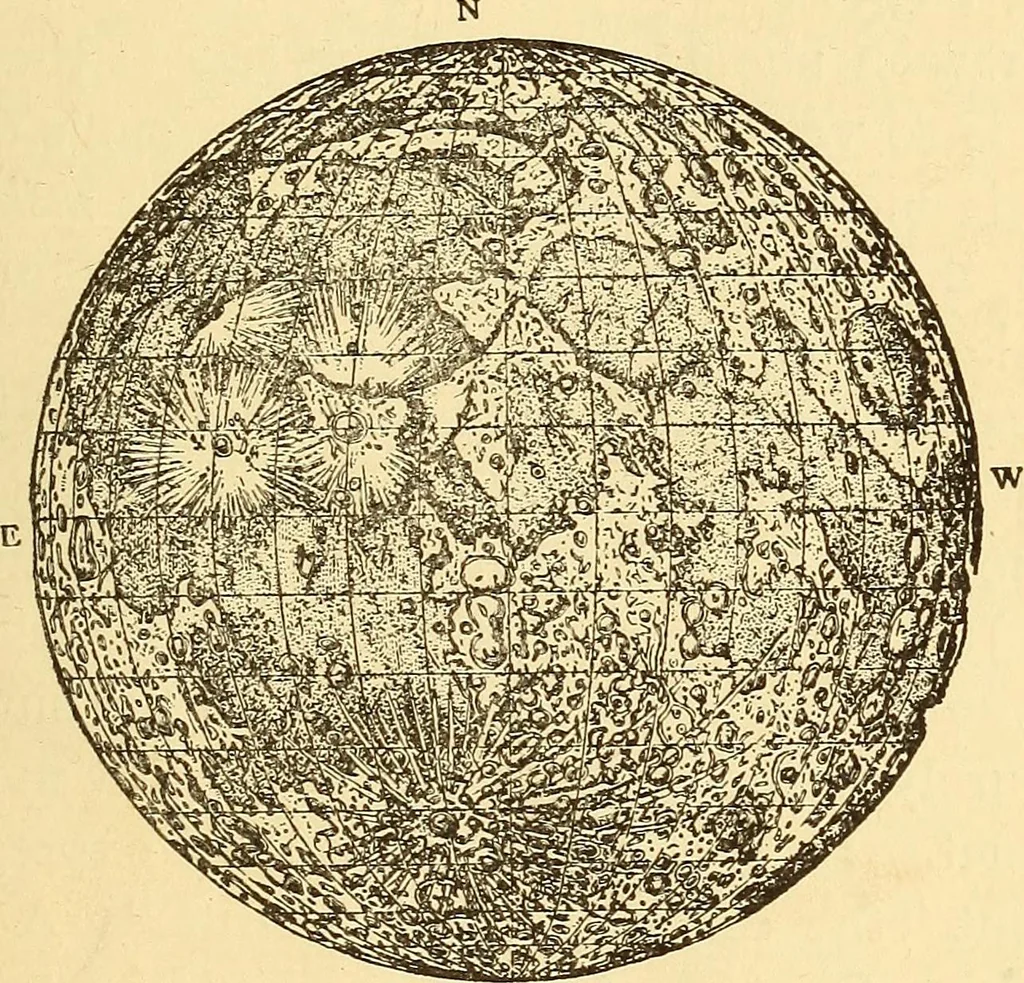 An illustration from The story of the sun, moon, and stars, 1898, leaf 68