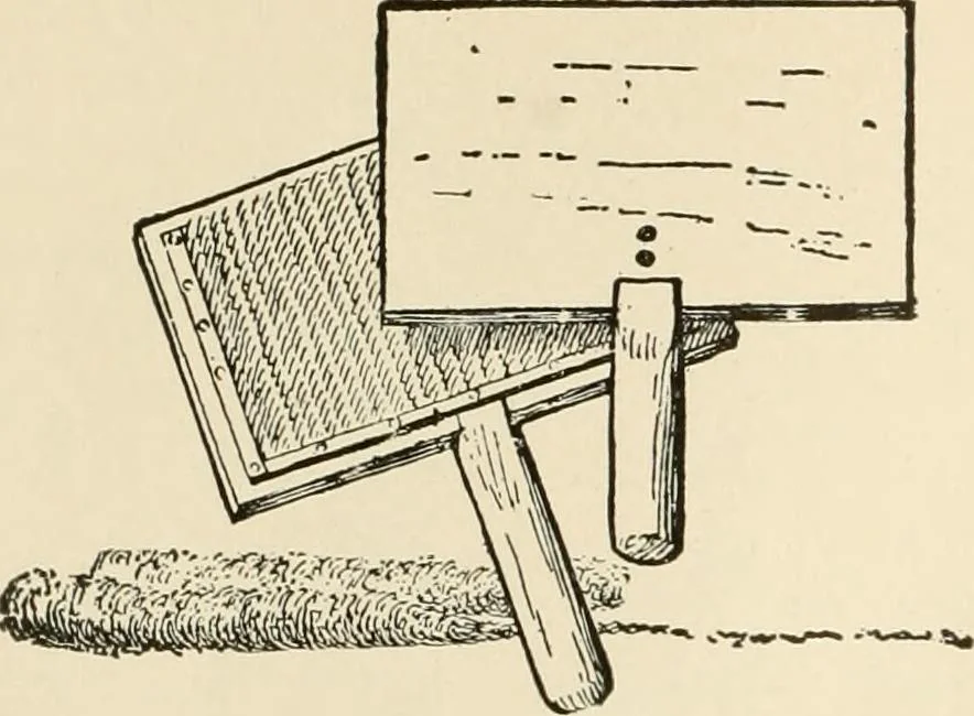 An illustration from The story of textiles, 1916, leaf 11