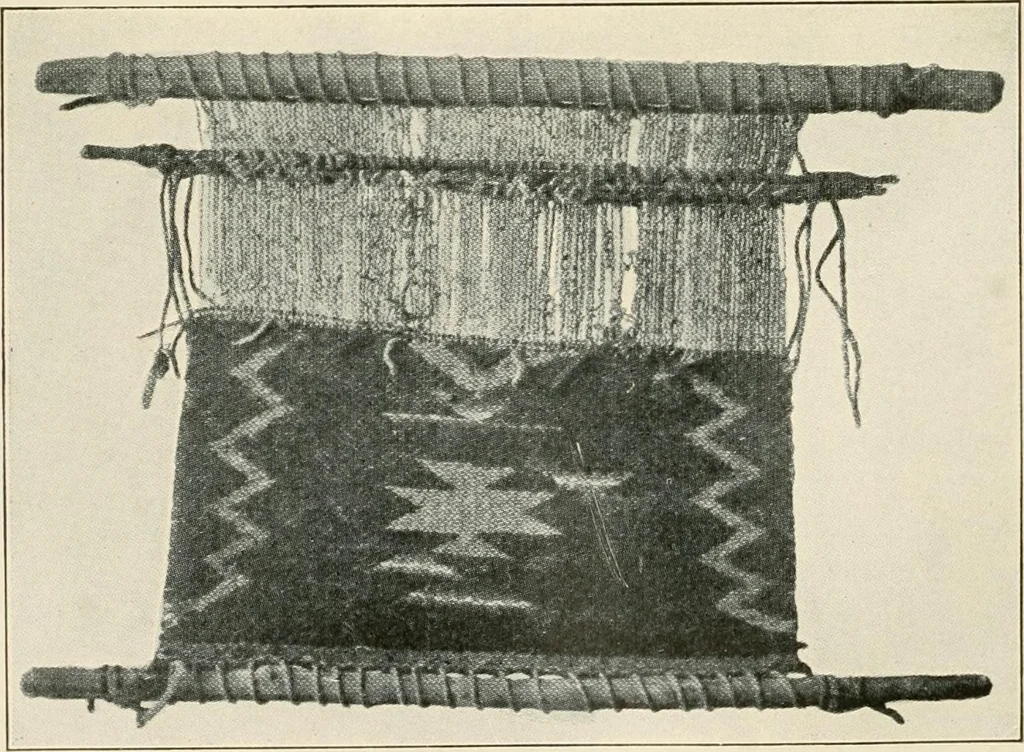 An illustration from The story of textiles, 1916, leaf 13