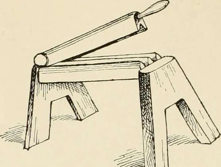 An illustration from The story of textiles, 1916, leaf 23
