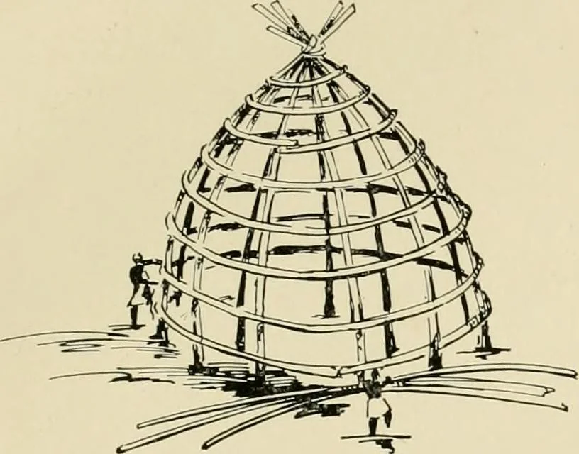 An illustration from The story of textiles, 1916, leaf 8