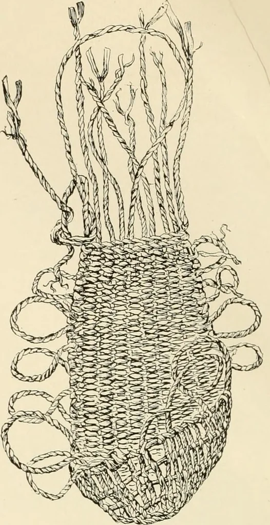 An illustration from The story of textiles, 1916, leaf 9