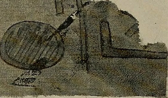 An illustration from The story of textiles; a bird's-eye view of the history of the beginning and the growth of the industry by which mankind is clothed, 1912, leaf 44