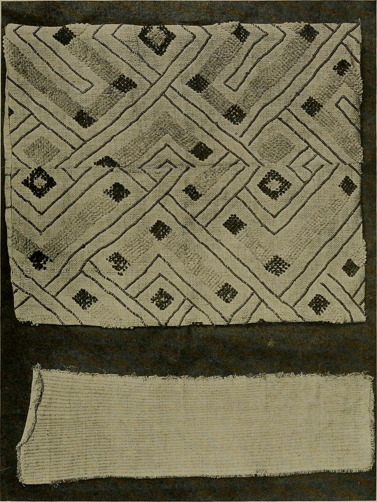 An illustration from The story of textiles; a bird's-eye view of the history of the beginning and the growth of the industry by which mankind is clothed, 1912, leaf 62