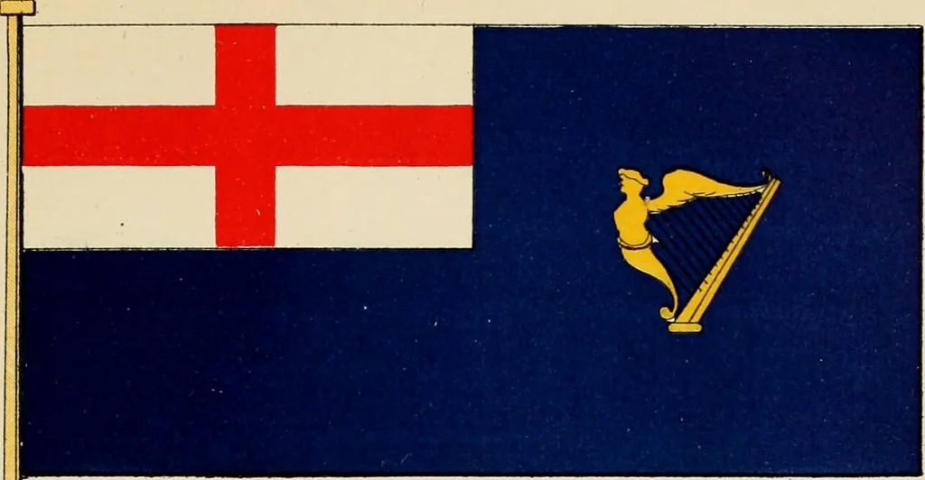 An illustration from The story of the Union Jack; how it grew and what it is, particularly in its connection with the history of Canada, 1897, leaf 100