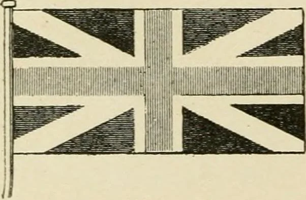 An illustration from The story of the Union Jack; how it grew and what it is, particularly in its connection with the history of Canada, 1897, leaf 125