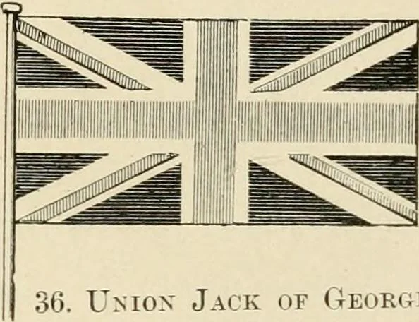 An illustration from The story of the Union Jack; how it grew and what it is, particularly in its connection with the history of Canada, 1897, leaf 172
