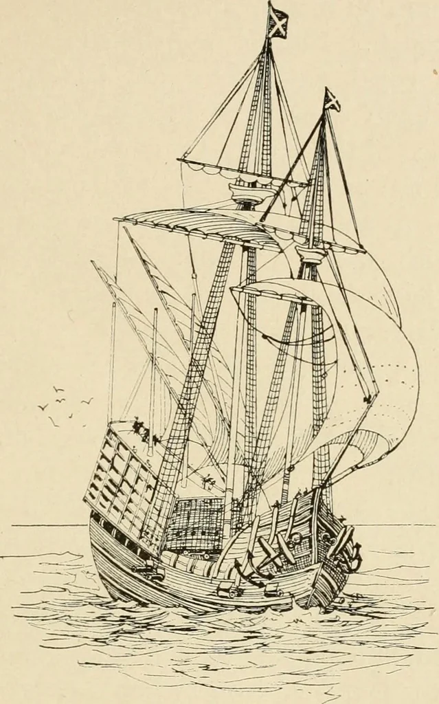 An illustration from The story of the Union Jack; how it grew and what it is, particularly in its connection with the history of Canada, 1897, leaf 78