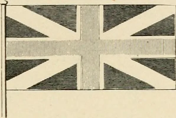 An illustration from The story of the Union Jack; how it grew and what it is, particularly in its connection with the history of Canada, 1897, leaf 84