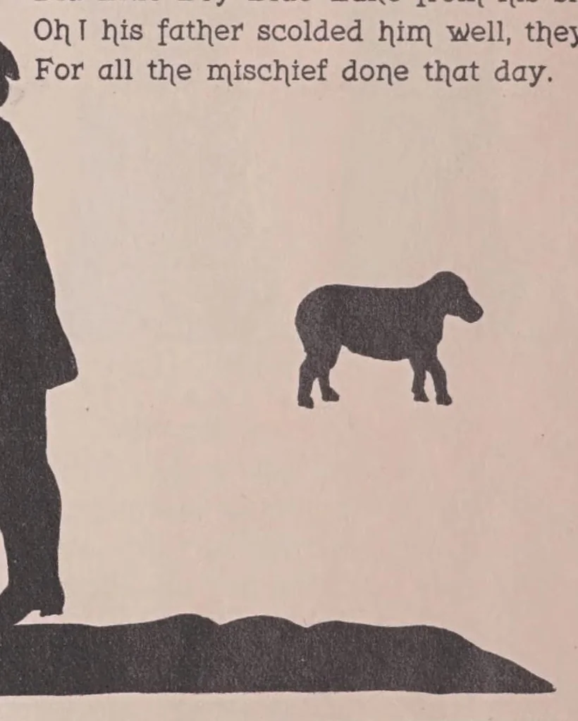 An illustration from Story telling with the scissors., 1899, leaf 65