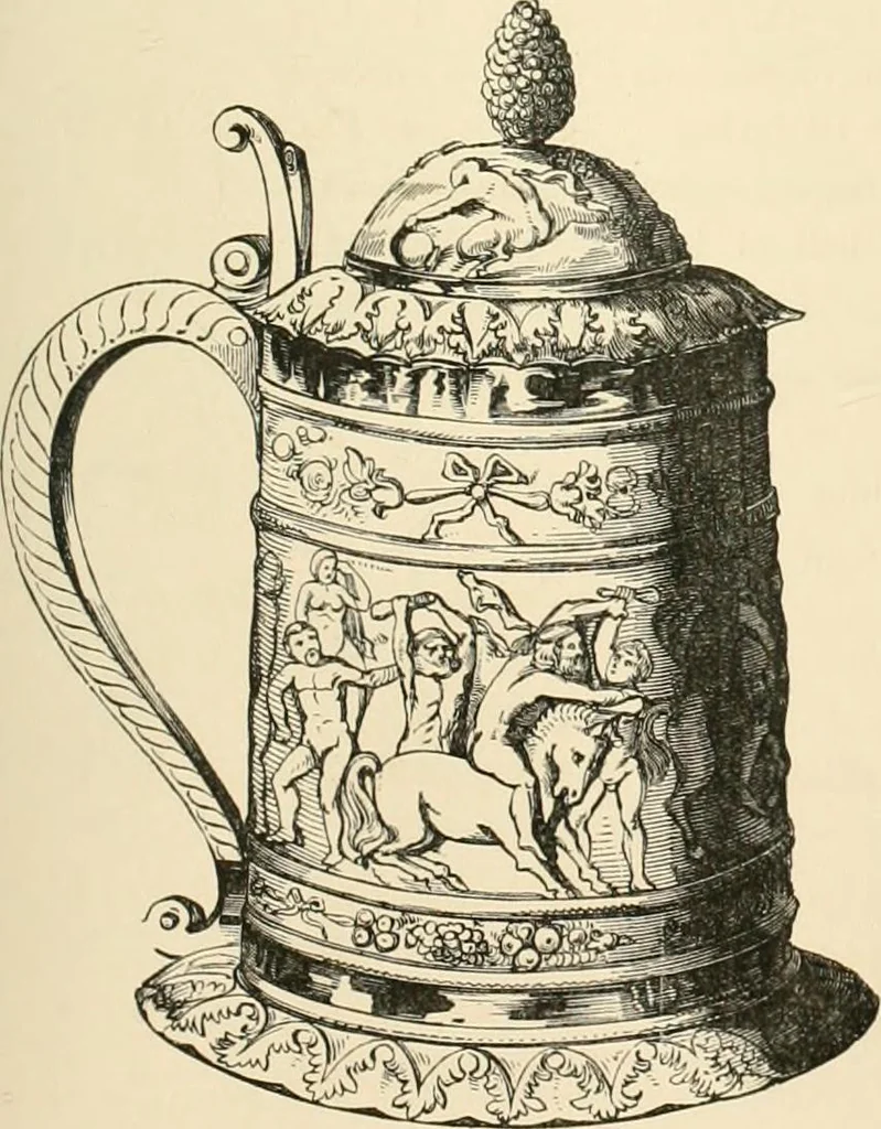 An illustration from The Stowe catalogue, priced and annotated:, 1848, leaf 166
