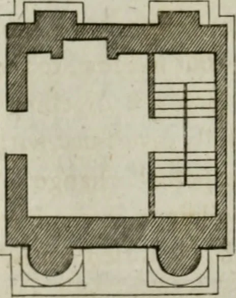 An illustration from Stowe : a description of the house and gardens of the most noble and puissant prince, George Grenville Nugent Temple, Marquis of Buckingham, Earl Temple, Viscount and Baron Cobham .., 1788, leaf 13