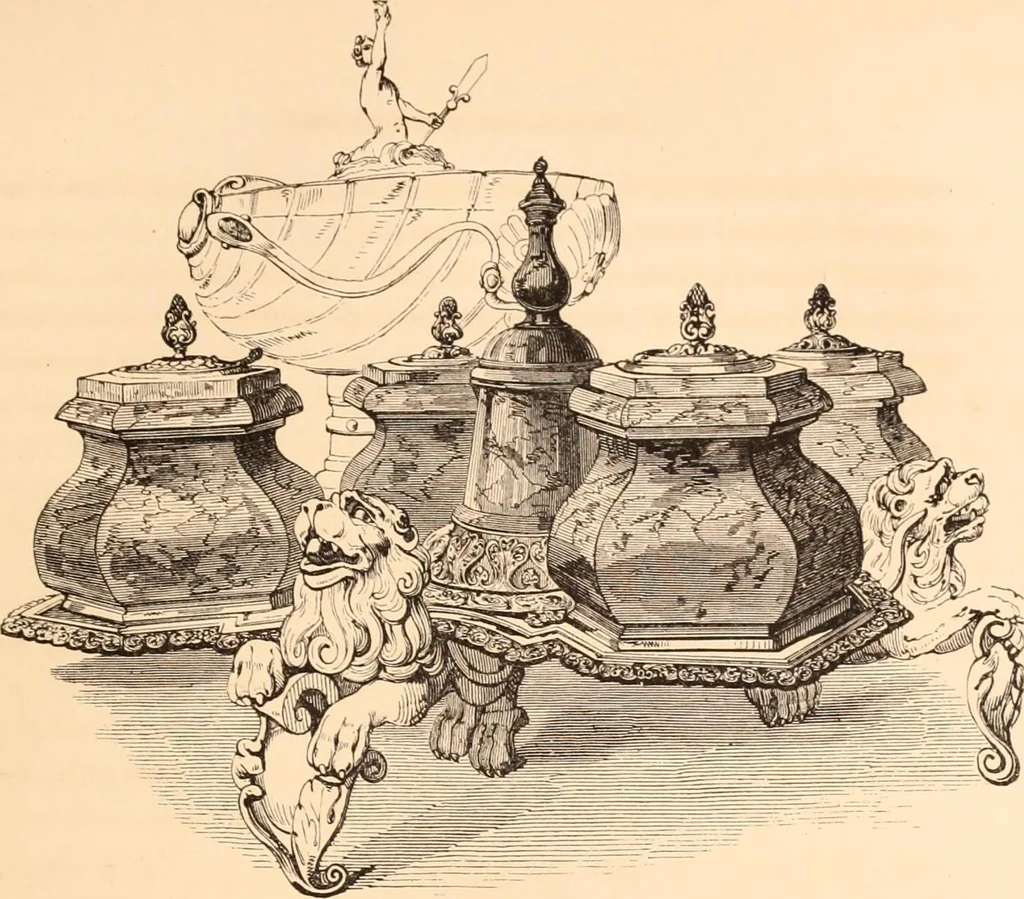 An illustration from The Stowe catalogue : priced and annotated, 1848, leaf 166
